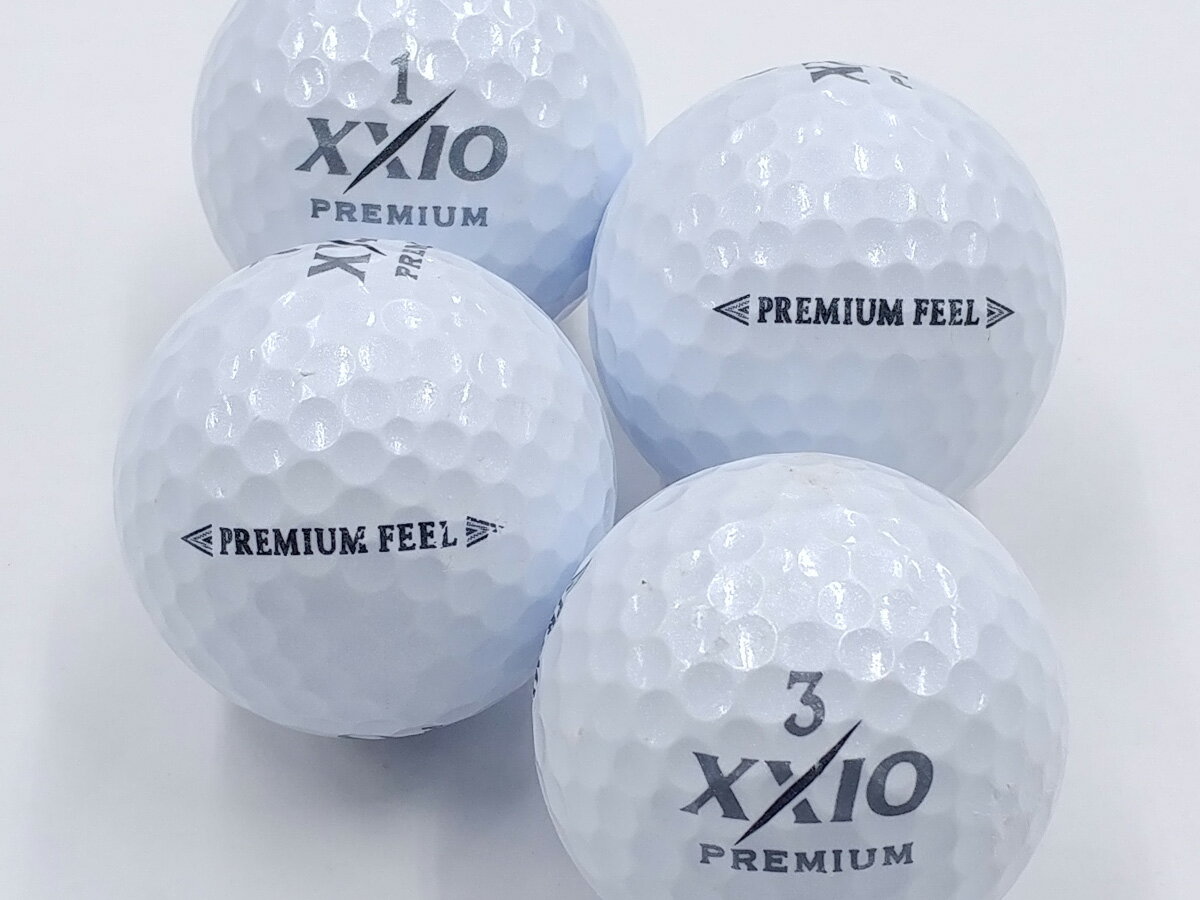 【中古】【ABランク】【ロゴなし】ゼクシオ Premium 2018年モデル ロイヤルプラチナ 1個 ロストボール ゴルフボール