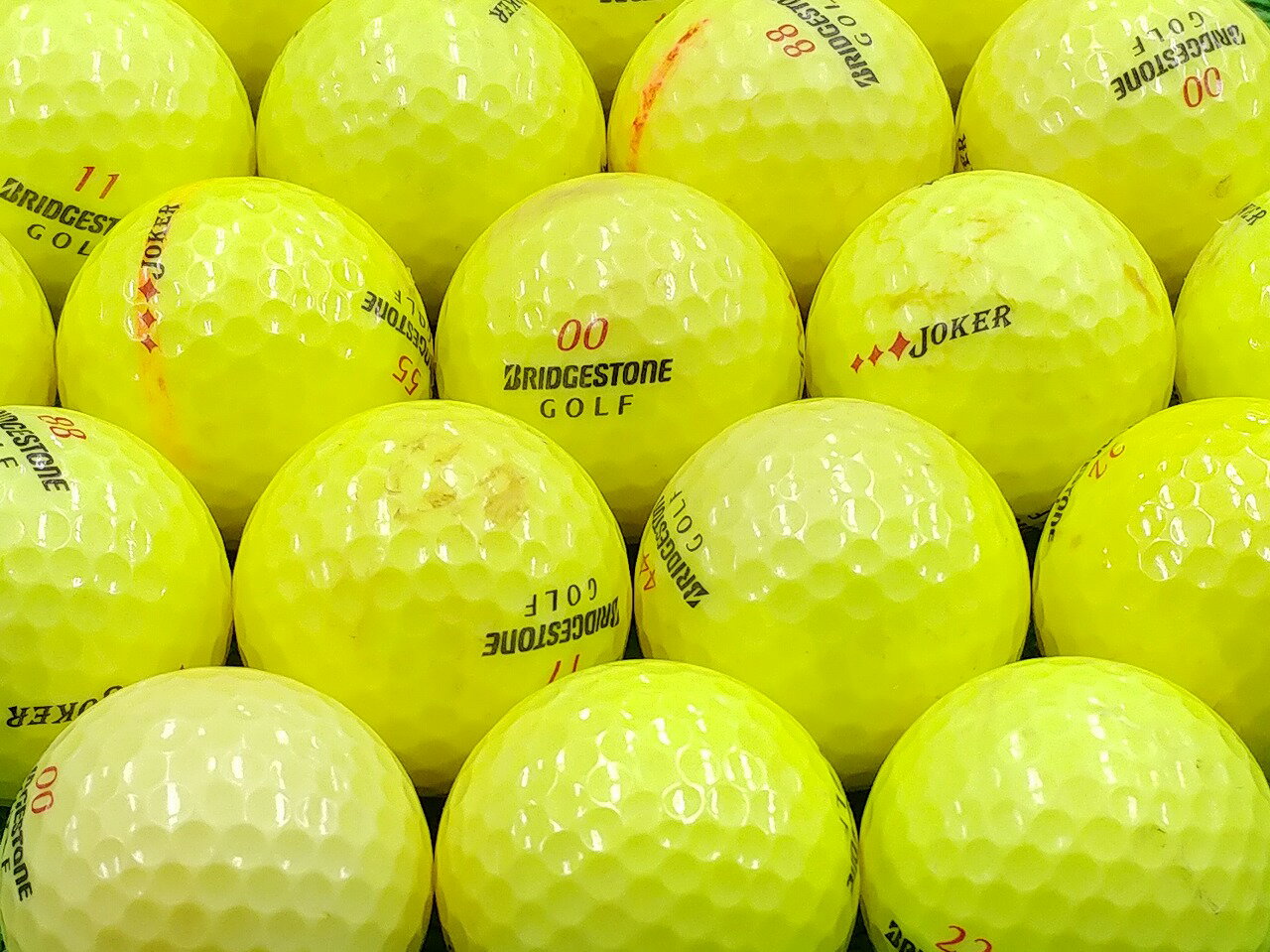 BRIDGESTONE GOLF JOKER 2015年モデル イエロー 1個 ロストボール ゴルフボール