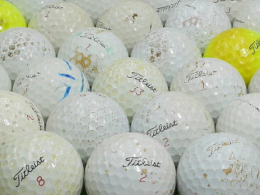 【Cランク】タイトリスト PRO V1x カラー・年代混合 30個セット【あす楽】【ロストボール】【中古】