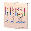 【メール便 送料無料】3個セット うすぴた コンドーム デラックス ワンデーウェーブ 12個入