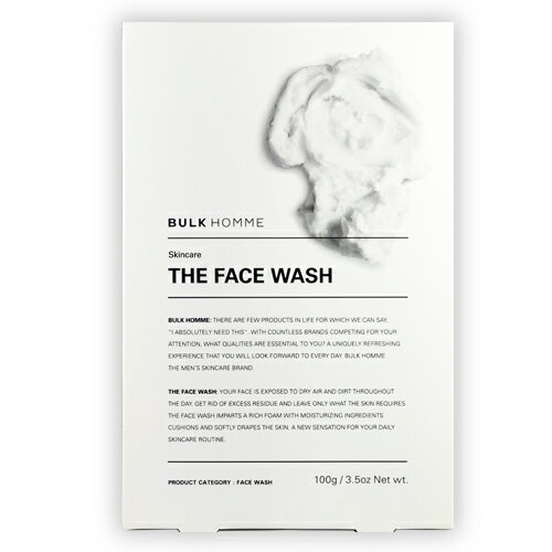 【送料無料】【あす楽】バルクオム ザ フェイス ウォッシュ THE FACE WASH (洗顔料)100g【旧パケ】
