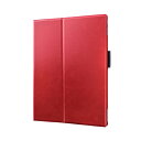 【メール便 送料無料】【在庫処分】iPad Pro 11inch (第4世代/第3世代/第2世代/第1世代) 薄型PUレザーフラップケース「PRIME」 レッド