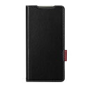 【メール便 送料無料】【在庫処分】AQUOS R7 SH-52C 軽量PUレザーフラップケース「Twoal」 ブラック