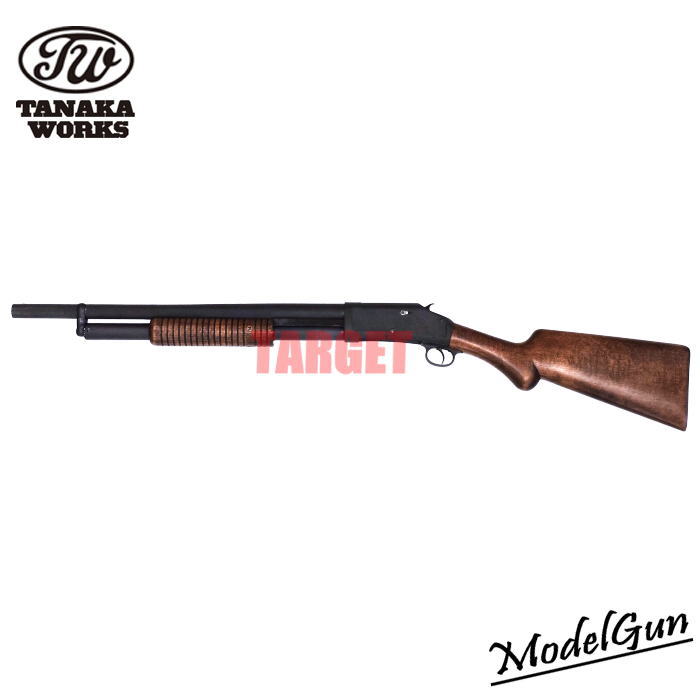 ☆【お取り寄せ】タナカワークス 発火モデルガン M1897 “Early Riot Gun” HW Ver.2 （ウィンチェスター ..