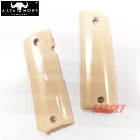 ☆【数量限定セール】アルタモント COLT M1911A1 ガバメント用 アイボリー調グリップ パネル (ALTAMONT コルト M1911 コンパクト 象牙...