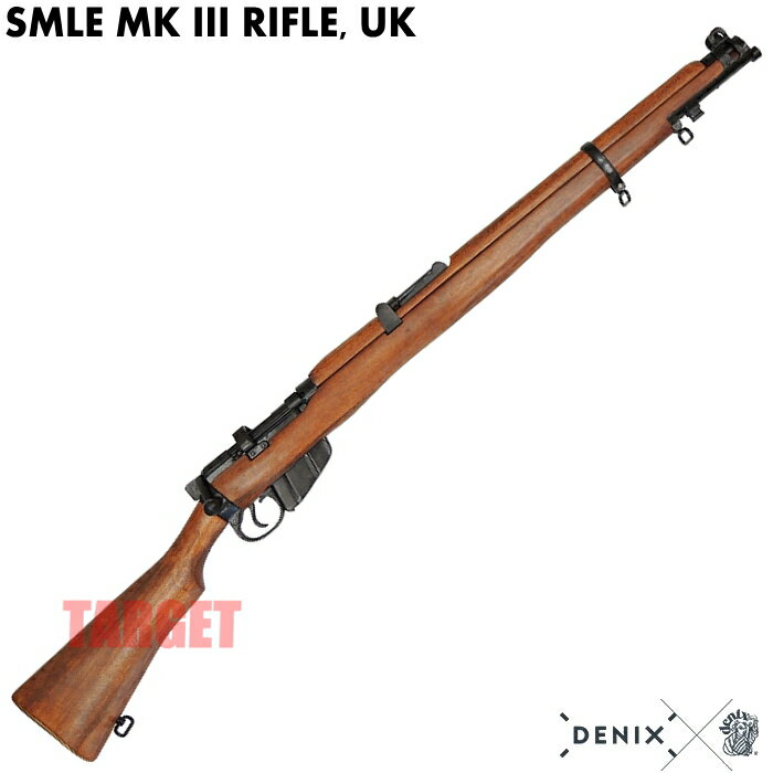 ☆DENIX ショートマガジン リー エンフィールド Mk3 イギリス 1090 (デニックス SMLE ボルトアクションライフル イギリス軍 レプリカ)