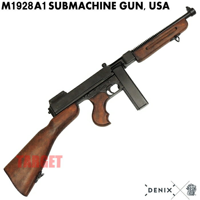 ☆DENIX トンプソン サブマシンガン M1928A1 アメリカ 1093 (デニックス トミーガン 短機関銃 米軍向け改良モデル USA レプリカ)