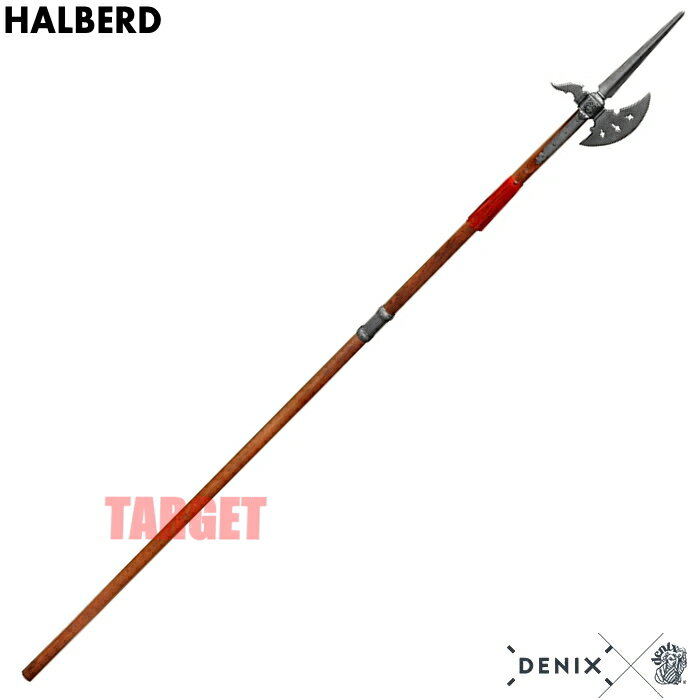 ☆DENIX ハルバード ドイツ 637 (デニックス スイスハルバード ハルベルト ハルバート 模造刀剣)