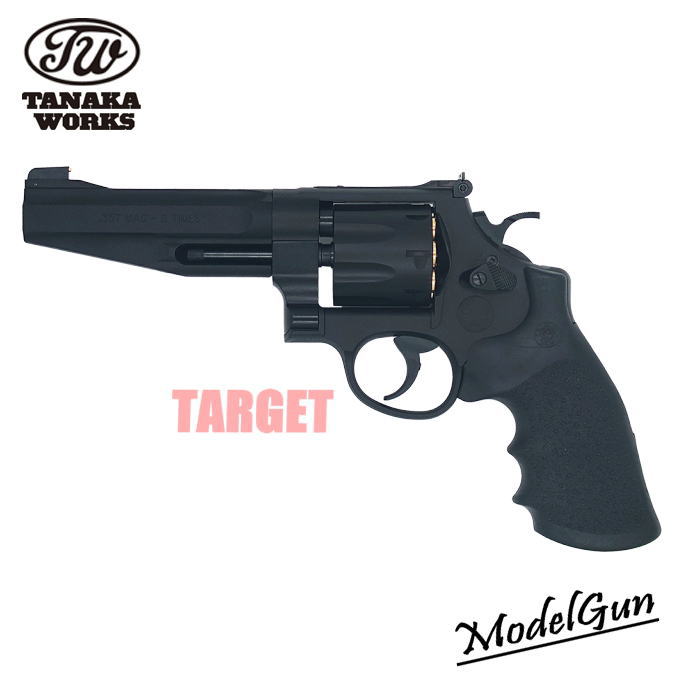 ☆タナカワークス 発火モデルガンS&W PERFORMANCE CENTER M627 5inch 8-shot Heavy Weight Black Ver.2 ..