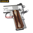 HOGUE 1911 コンパクト用 木製グリップ ダイヤチェッカー パネル ゴンカロアルベス (ホーグ COLT M1911A1 オフィサーズ V10 ゴンサロアルベス)