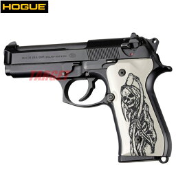 HOGUE M92F用 アイボリーポリマーグリップ パネル スクリームショー グリムリーパー (ホーグ 死神 ベレッタ M9A1 U.S.M9)