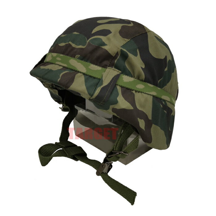 数量限定 陸上自衛隊 旧迷彩 カバー付きヘルメット 鉄帽ゴム付 （鉄帽覆い ヘルメットカバー テッパチ サバゲー）のサムネイル