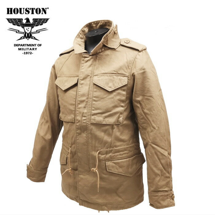 ☆【50%OFF】HOUSTON M-51 フィールドジャケット カーキ 米軍 ヒューストン FIELD JACKET ジャンパー ジャンバー 長袖 メンズ アウター ミリタリー ミリカジ サバゲー アウトドア 