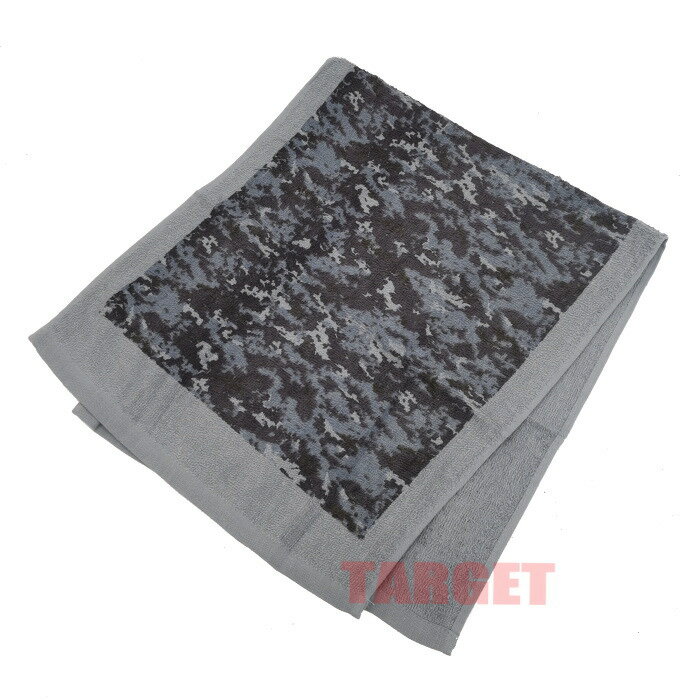 海上自衛隊迷彩 タオル (JMSDF 海自迷彩 迷彩柄 カモフラ フェイスタオル スポーツタオル アウトドア ..