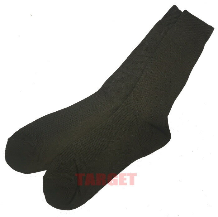 楽天TARGET Military Shop ターゲット自衛隊 靴下 OD 5足セット 25〜27cm（ストームクロス ソックス ハイソックス タクティカルブーツ ミリタリーブーツ 陸上 海上 航空 コスプレ）