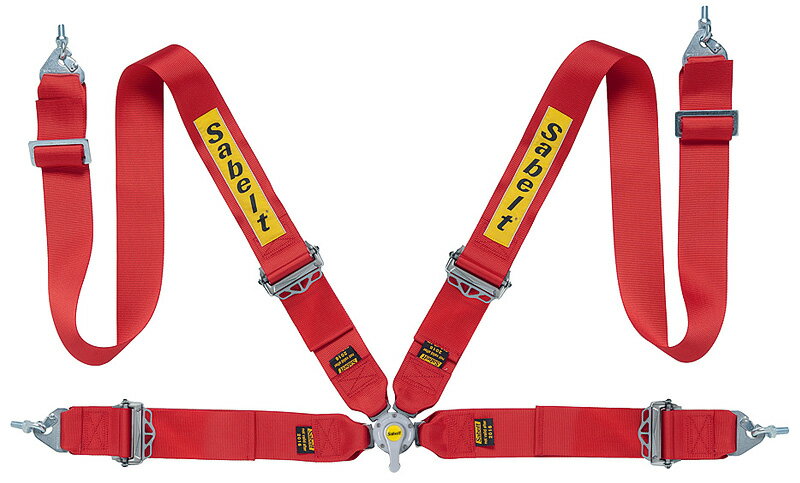 正規輸入品！Sabelt/サベルト サルーンA カーハーネス CCA433UD/CCA433U レッド 右席用 CCA433SRUD/左..