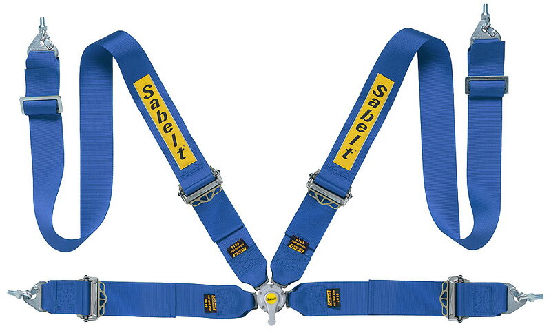 正規輸入品！Sabelt/サベルト サルーンA カーハーネス CCA433UD/CCA433U ブルー 右席用 CCA433SBUD/左席用 CCA433SBU レーシングハーネス