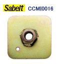 Sabelt/サベルト アイボルト バックプレート CCMI0016 1個 65x65x3.0mm 7/16 UNF