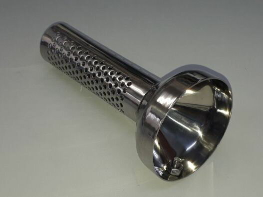 ステンレス パンチングインナーサイレンサー 汎用 75パイ（サイレンサー外径 約70.5mm）