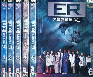 ER 緊急救命室 シーズン7【全6巻セット】【字幕・吹替え】【中古】全巻【洋画】中古DVD