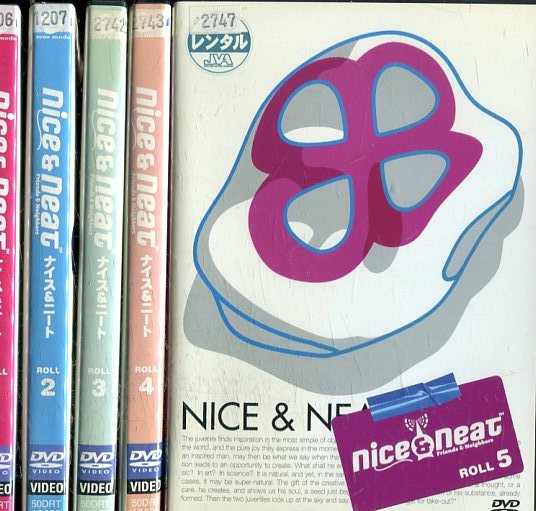 nice & neat ナイス&ニート 【全5巻セット】【中古】【アニメ】中古DVD