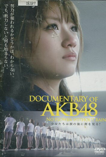 DOCUMENTARY OF AKB48 NO FLOWER WITHOUT RAIN 少女たちは涙の後に何を見る?　/AKB48【中古】中古DVD