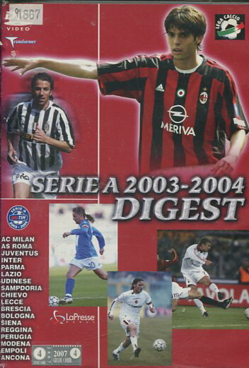 セリエA 2003-2004 ダイジェスト　【吹き替え・字幕】【中古】中古DVD