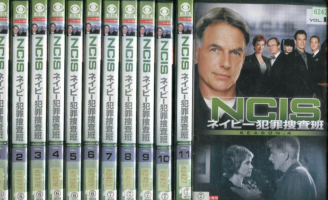 NCIS ネイビー犯罪捜査班 シーズン4【全12巻セット】【字幕 吹き替え】【中古】全巻【洋画】中古DVD