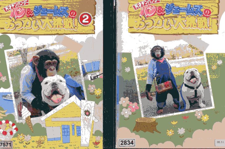 パン&ジェームズのおつかい大挑戦!【全2巻セット】【中古】中古DVD