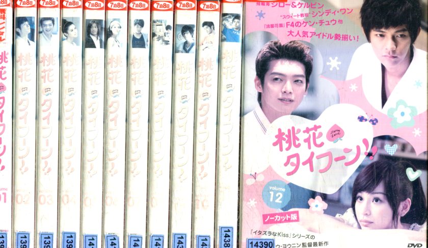 桃花タイフーン!! ノーカット版 【全12巻セット】【字幕】【中古】【洋画】中古DVD