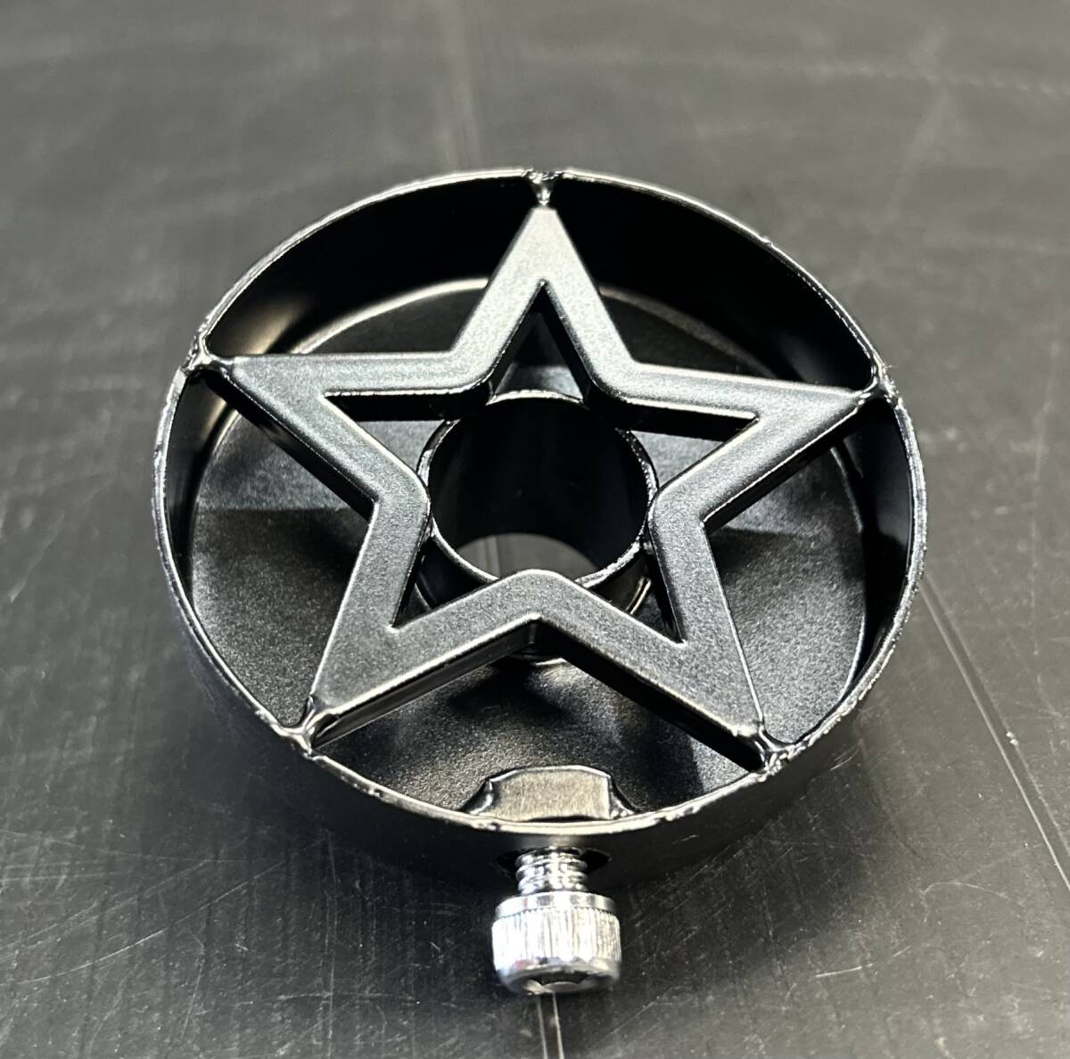 70パイ ショート管用 バッフル 星型 星マーク スター フタ式 ショート管 マフラー 70π TSH HONDA YAMAHA kawasaki SUZUKI ホンダ ヤマハ カワサキ スズキ 【店頭受取対応商品】