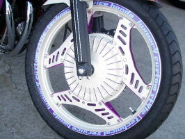 汎用ホイールリムラインステッカー18インチ