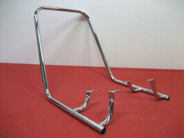 ゼファー400/400Xメッキロングタンデムバー