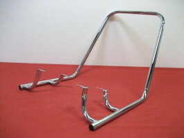ゼファー400/400Xメッキロングタンデムバー