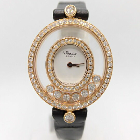 ショパール Chopard ハッピーダイヤモンド レディース腕時計 ICONS OVAL 20429 ...