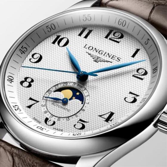 ロンジン マスターコレクション ムーンフェイズ LONGINES MASTER COLLECTION MOONPHASE L2.909.4.78.3 メンズ腕時計 L316