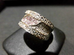 PTピンクダイヤダイヤモンドリング/PD0.20ctD0.99ct/F6509/リング/指輪/ゆびわ/ring/ジュエリー/女性用/レディース/プレゼント/ギフト/お買い得/オススメ/送料込み/宝石