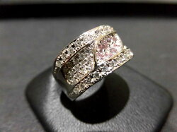 PTピンクダイヤダイヤモンドリング/PD0.20ctD0.99ct/F6509/リング/指輪/ゆびわ/ring/ジュエリー/女性用/レディース/プレゼント/ギフト/お買い得/オススメ/送料込み/宝石