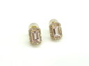 K18モルガナイトピアス MO1.34ct、D0.24ct ジュエリー レディース お買い得 オススメ