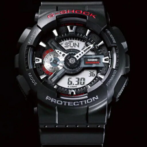 CASIO G-SHOCK カシオ Gショック GA-110-1AJF メンズ腕時計