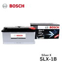 BOSCH ボッシュ 欧州車用バッテリー SLX-1B Silver X シルバーX 鍛造シルバー合金採用 LN6 適合車種 フォルクスワーゲン トゥアレグ 7L6 7LA ポルシェ カイエン 92A 9PA