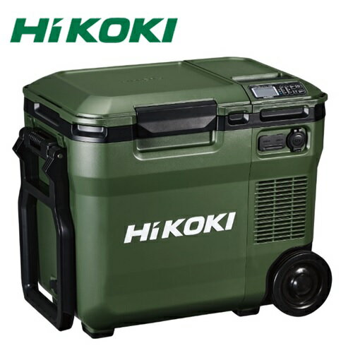 【商品紹介】 【商品詳細】HiKOKI(ハイコーキ) コードレス 冷温庫 冷蔵庫 車載 家庭用電源 フォレストグリーン UL18DC(WMG)