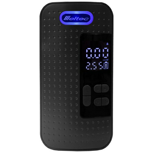 大自工業 メルテック 充電式エアーコンプレッサー コンパクト 軽量 コードレス オートストップ機能付き ノズル5種付属 Meltec ML-290