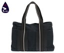 エルメスキャンバス(ブラック×ブラウン)トロカホリゾンタルMMトートバッグ【質屋出店】【掘り出しモノ】【ファッション】【ブランド】【質流れ】【中古】Y3T1R1...
