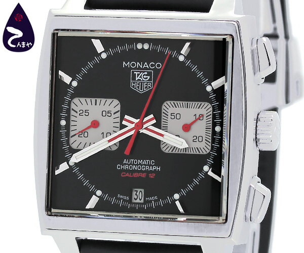 タグホイヤーモナコ キャリバー12 クロノグラフCAW2114.FT6021(メンズ 自動巻き SS ...