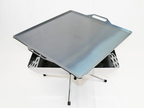 プロ仕様!極厚バーベキュー鉄板!BBQ・アウトドアの必須アイテム。 ユニフレーム ファイアグリル ラージ専用グリルプレート 板厚4.5mm通販格安セール情報 楽天 通販