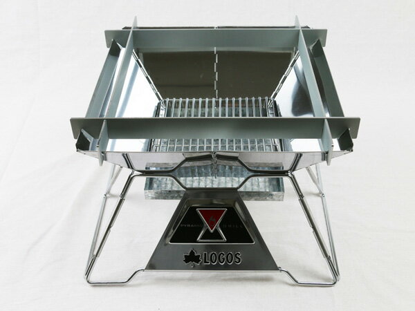 プロ仕様!極厚バーベキュー鉄板!BBQ・アウトドアの必須アイテム。 ロゴス(LOGOS) 焚火ピラミッドグリルEVO-L専用グリルプレートスタンドL通販格安セール情報 楽天 通販