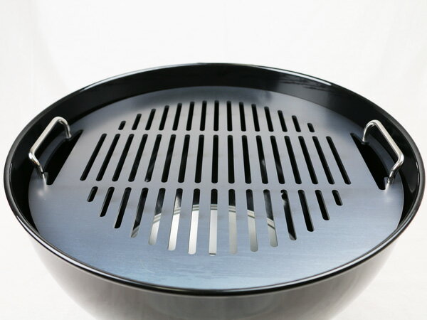 プロ仕様!極厚バーベキュー鉄板!BBQ・アウトドアの必須アイテム。 ウェーバー ワンタッチシルバー バーベキューケトル 18.5イン専用グリルプレート 板厚6.0mm通販格安セール情報 楽天 通販