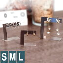 【レビュー特典】 ピアス&イヤリングスタンド イヤリングホルダー おしゃれ ピアススタンド 選べるサイズ S M L ディスプレイ ステンレス製 アクセサリースタンド 吊るす ピアス収納 保管 整理 シンプル コ型スタンド 展示 什器 ジュエリー 見せる収納 ホルダー 撮影用 ES13
