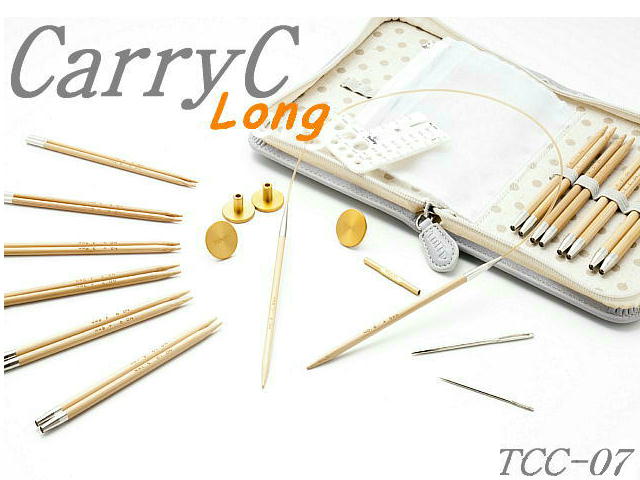 【チューリップ】切り替え式竹輪針セットcarry C Long　キャリーシーロング(グレー)